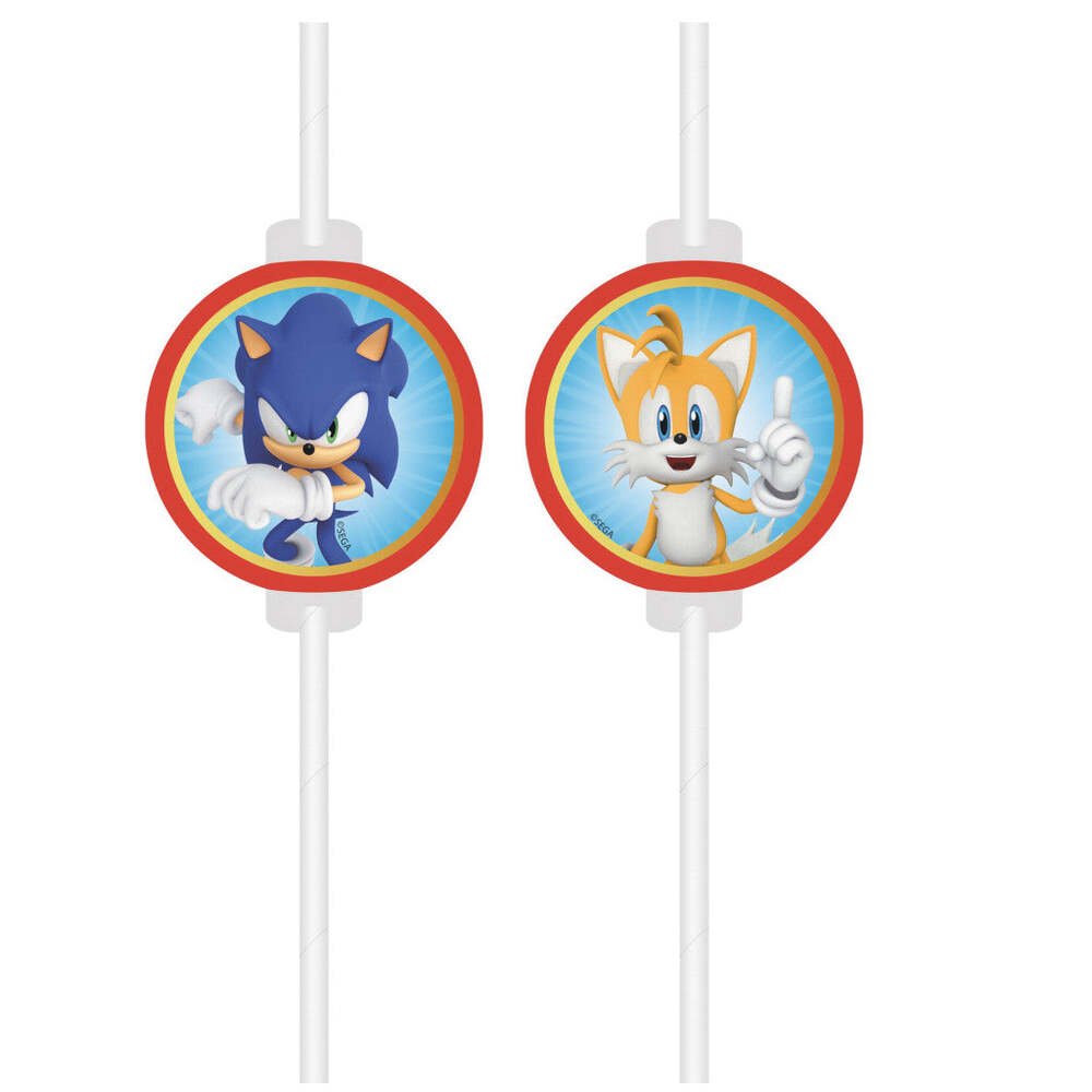 Produktbild: Sonic Papierstrohhalme 4 Stück FSC
