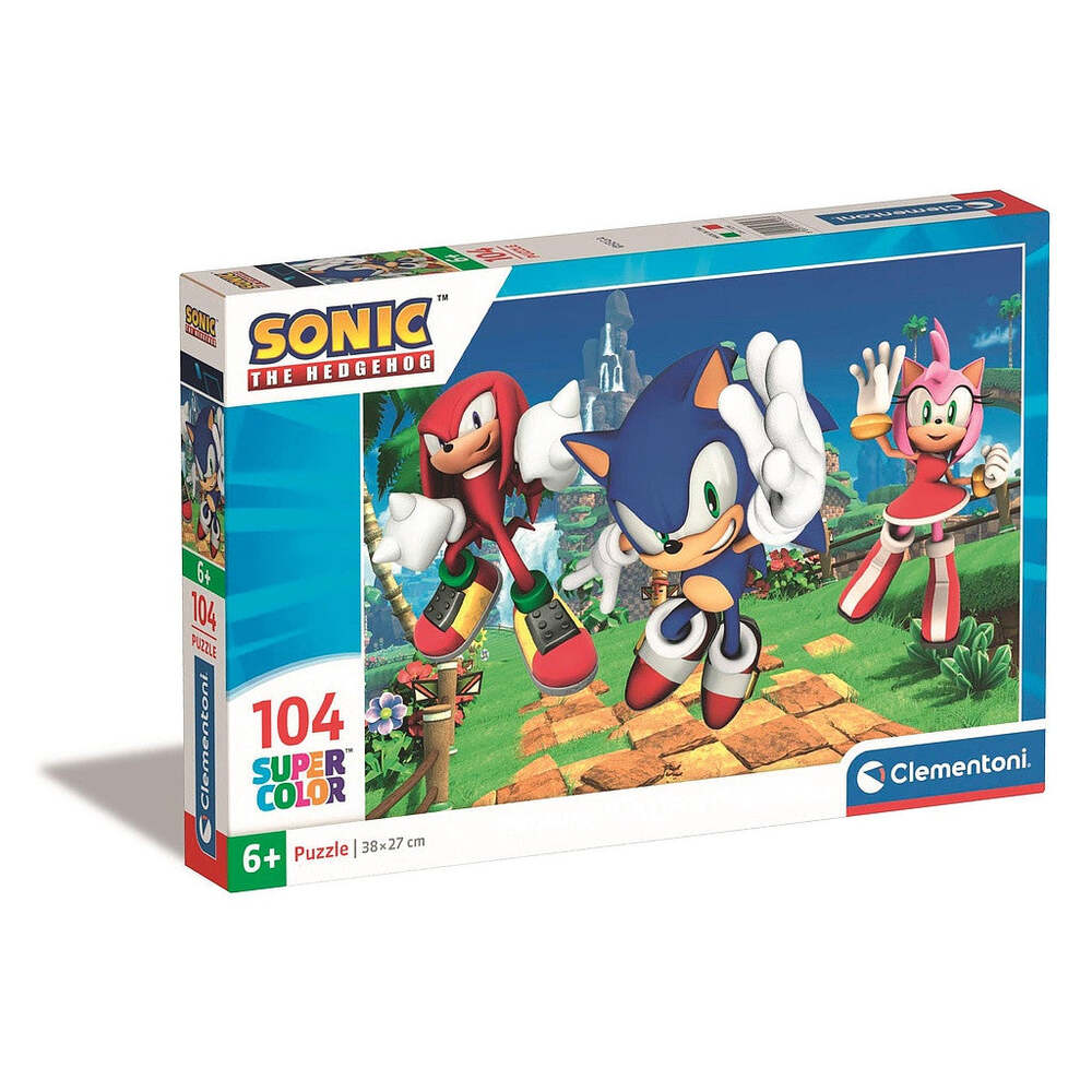 Produktbild: Sonic Amy Rose Clementoni Puzzle 104 Teile