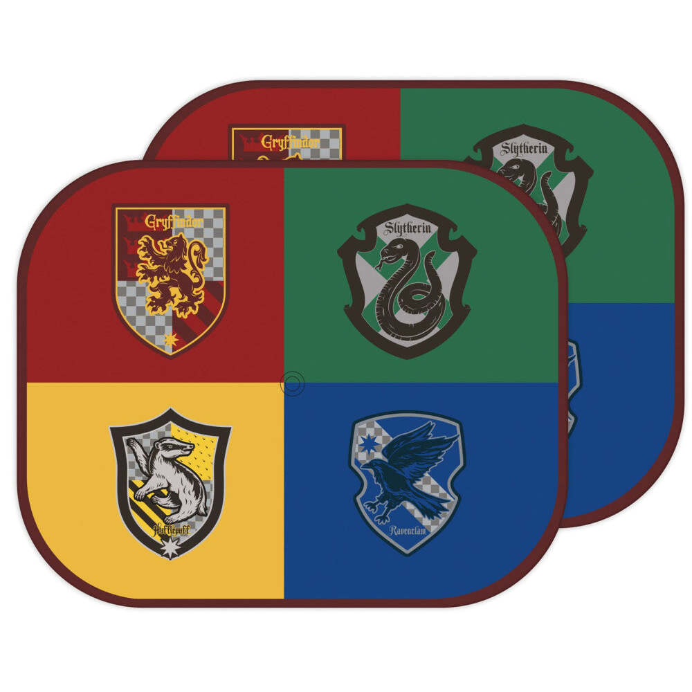 Produktbild: Harry Potter Houses Auto-Sonnenschutz 2 Stück 37 × 45 cm