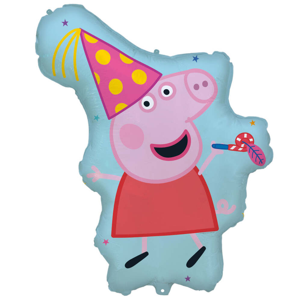 Produktbild: Peppa Wutz Messy Play Folienballon 65 x 85 cm
