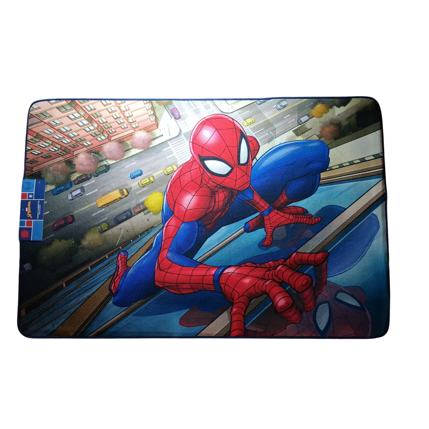 Marvel Spiderman Kinderzimmer Teppich 80x120 cm – Kinderteppich für Jungenzimmer