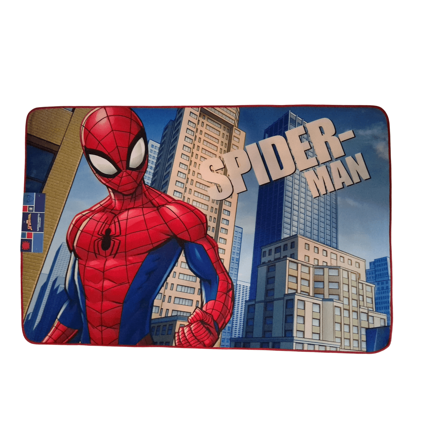 Marvel Spiderman Kinderzimmer Teppich „City“ 80x120 cm – Superhelden Kinderteppich