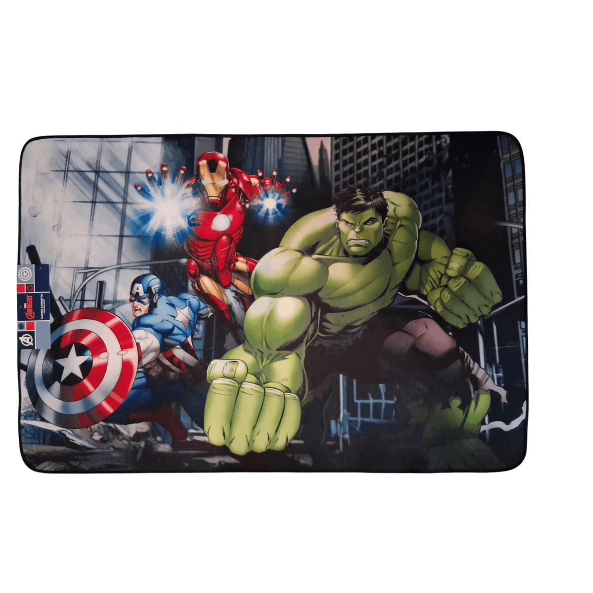 Marvel Avengers Kinderzimmer Teppich 50x80 cm – Kinderteppich für Jungen