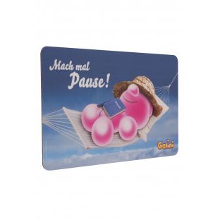 Frühstücksbrettchen " mach mal Pause "