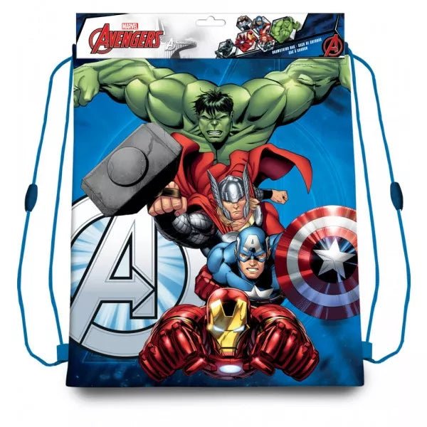 Marvel Avengers Turnbeutel – Kinder Sportbeutel 40 × 30 cm