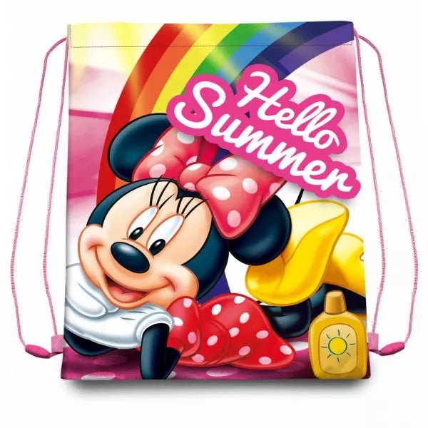Disney Minni Mouse Turnbeutel – Kinder Sportbeutel 40 × 30 cm