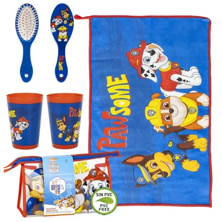 Paw Patrol „Some“ Waschtasche Kinder-Set – Ideal für Reise & Kita – Robustes EVA Material