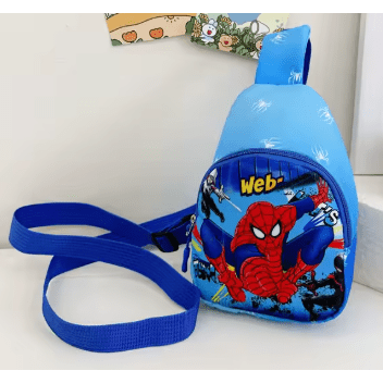 Marvel Spiderman Web Bauchtasche – Kinder Gürteltasche für 3–4 Jahre