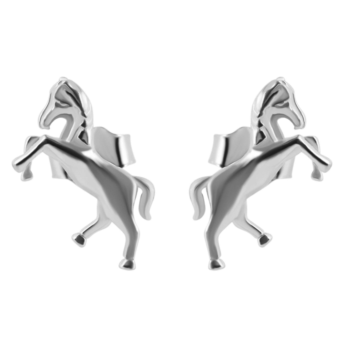 Ohrstecker Pferd aus Silber – eleganter Schmuck für Kinder & Erwachsene