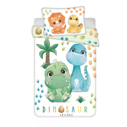 Dinosaurier „Friends“ Kinderbettwäsche