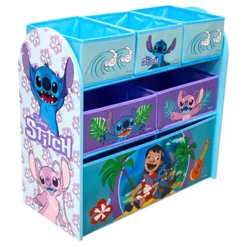 Disney Stitch Spielzeugregal für Kinder – Aufbewahrungsschrank für Spielzeug & Bücher