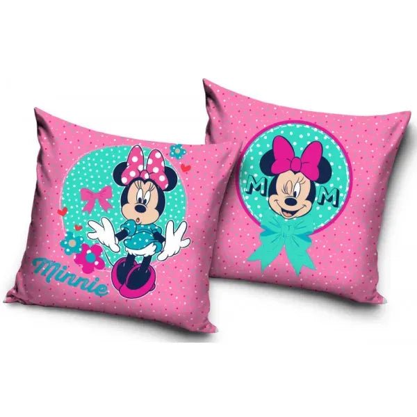 Disney Minni Mouse Kissenbezug 40×40 cm – Kinder Kissenhülle