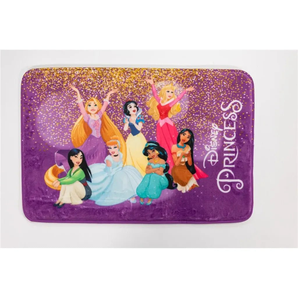 Disney Princess Badezimmer Teppich 80x120 cm – Rutschfeste Kinder Badematte