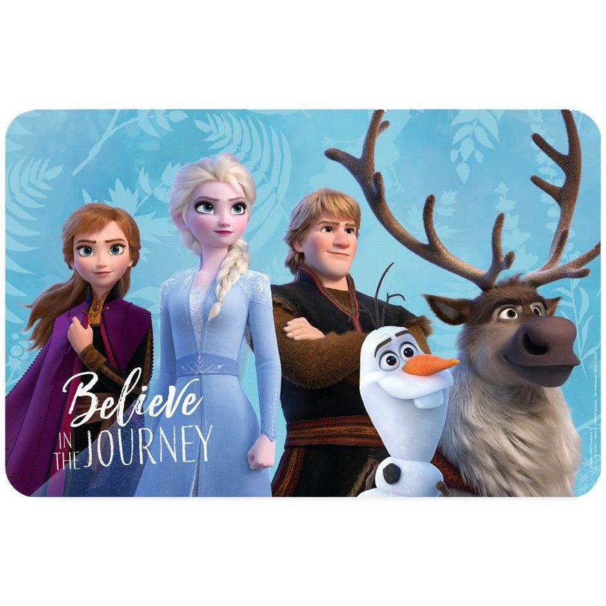 Disney Eiskönigin Tischunterlage für Kinder – 43 × 28 cm, Kunststoff