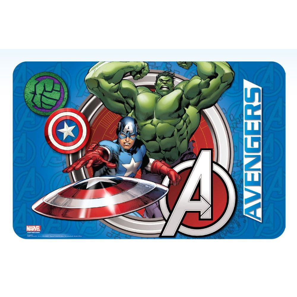 Avengers Tischunterlage für Kinder – 43 × 28 cm, Kunststoff