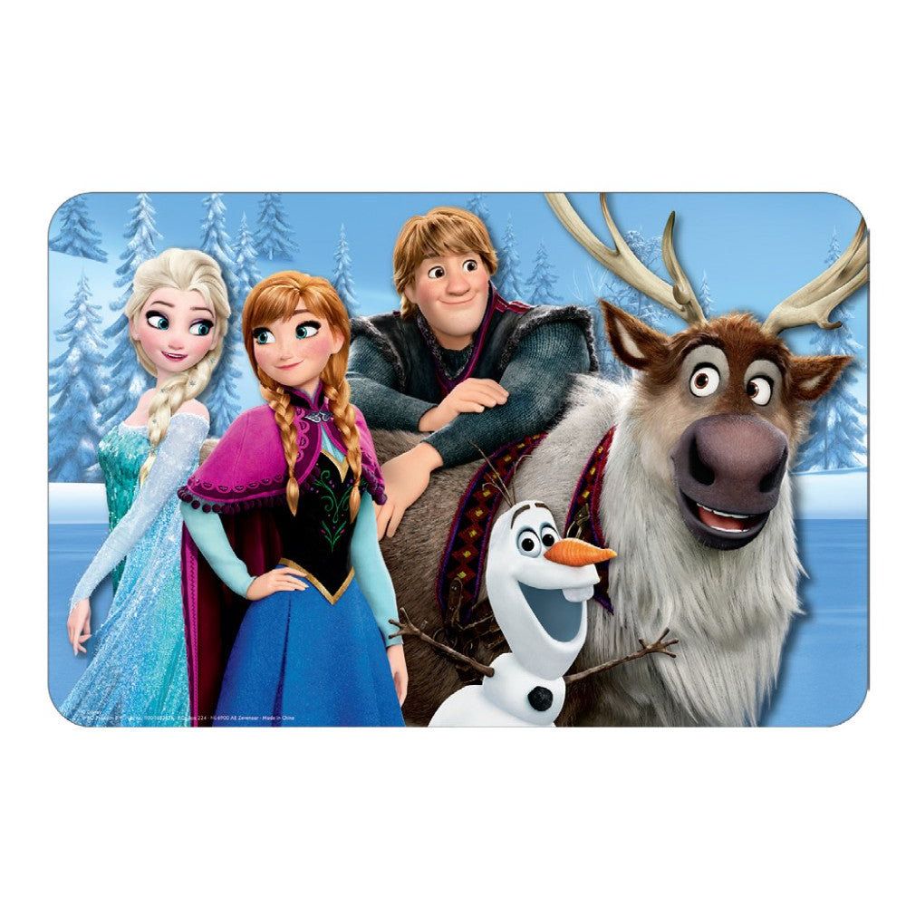 Disney Eiskönigin Family Tischunterlage für Kinder – 43 × 28 cm, Kunststoff