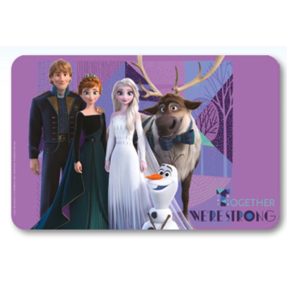 Disney Eiskönigin Strong Tischunterlage für Kinder – 43 × 28 cm, Kunststoff
