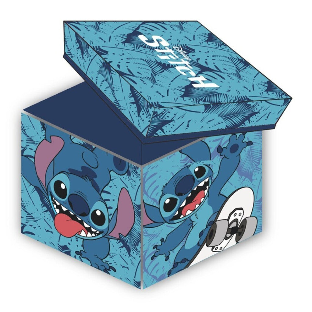 Disney Lilo und Stitch Skateboard Spielzeugaufbewahrung Spielzeugaufbewahrung für Kinder – 30 × 30 × 30 cm
