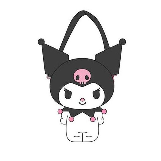 Hello Kitty Kuromi Helo Kitty Umhängetasche für Kinder – 30 cm