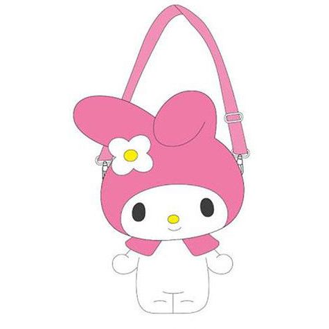 Hello Kitty MyMelody Seiten- und Umhängetasche für Kinder – 30 cm