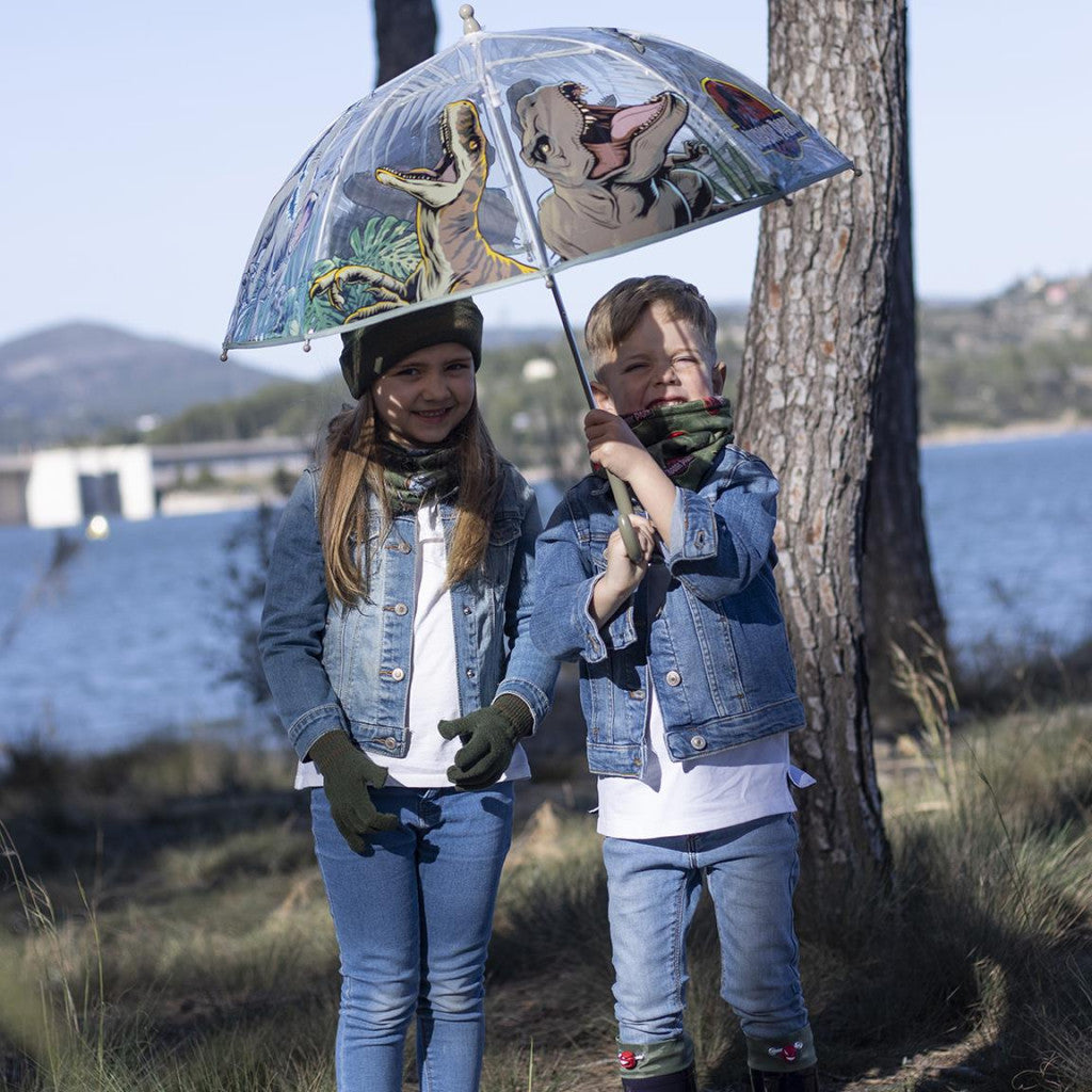 Parapluie transparent Jurassic World Attack Jurassic Park pour enfants – 71 cm