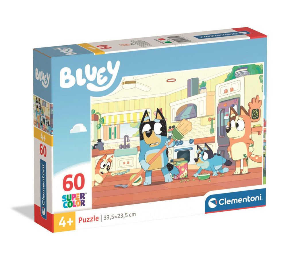 Bluey Cleaning Puzzle – 60 Teile Clementoni