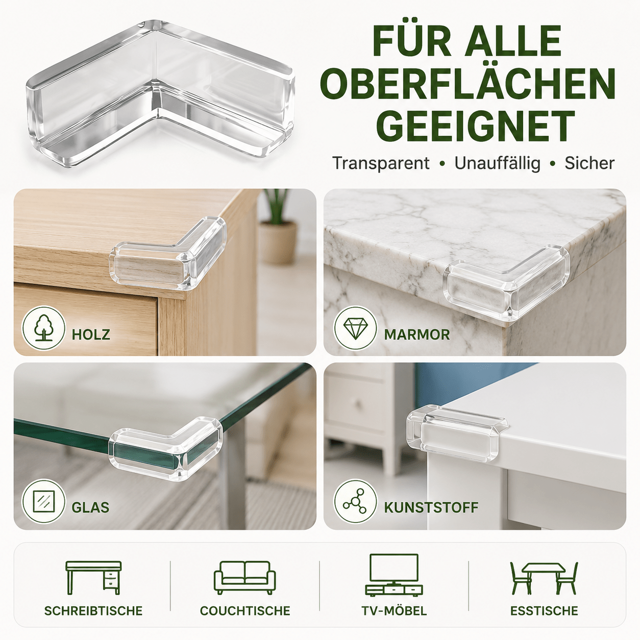 Silikon-Kantenschutz – Maximale Sicherheit für Ihr Zuhause