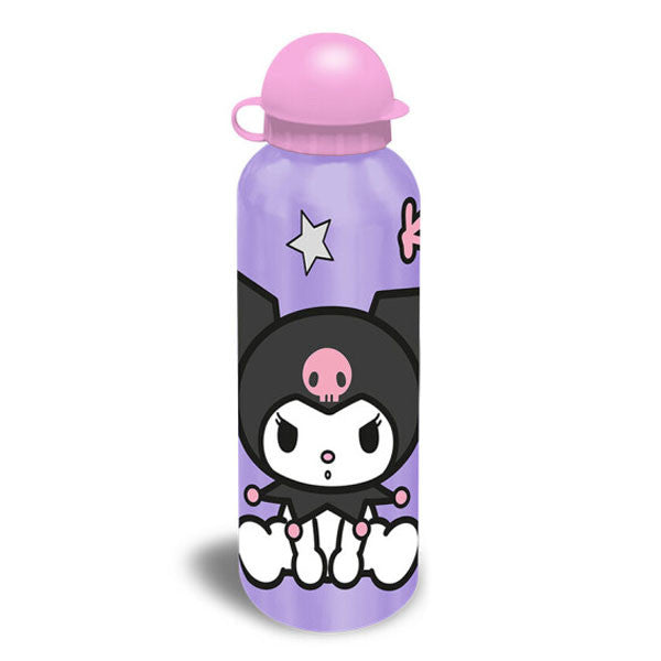 Hello Kitty Kuromi Aluminium-Trinkflasche mit Trinkverschluss für Kinder – 500 ml