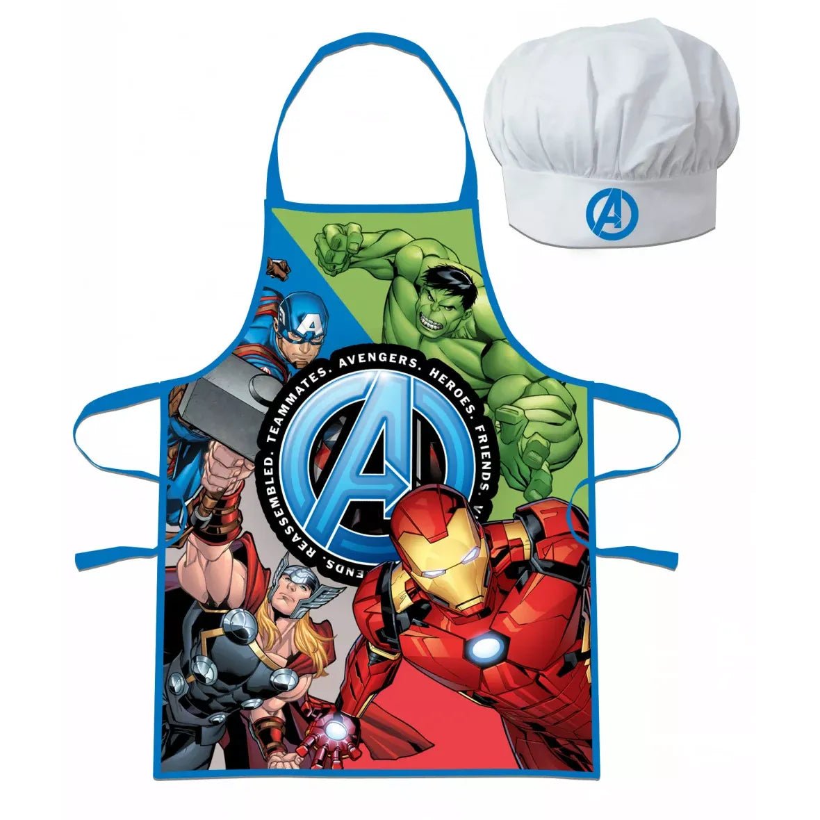 Avengers Teammates Kinder-Kochschürze & Kochmütze