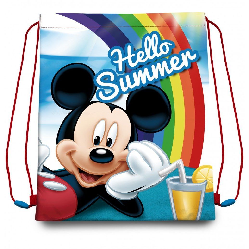 Disney Mickey Summer Turnbeutel für Kinder – 40 x 30 cm