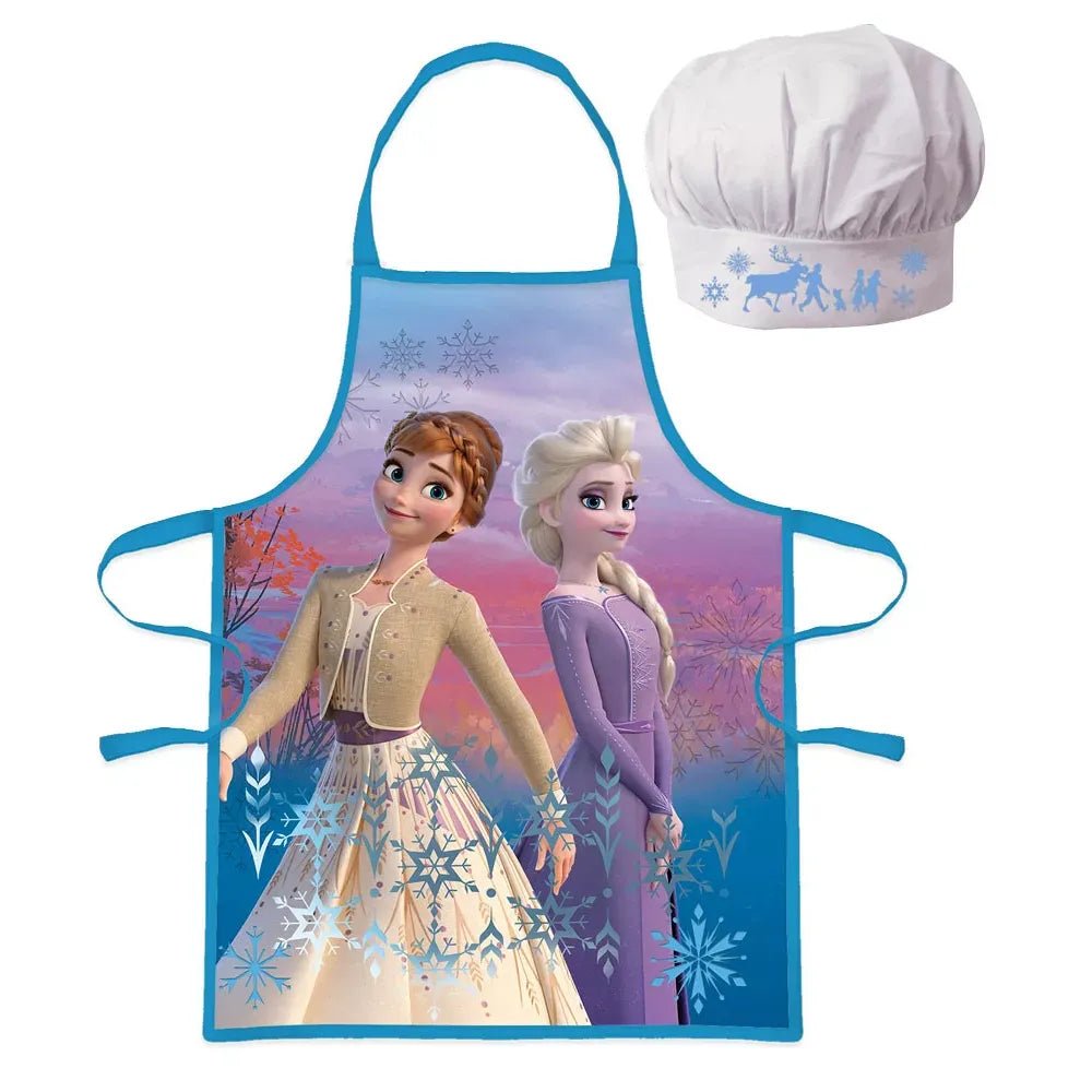 Disney Frozen Wind Kinder-Kochschürze & Kochmütze