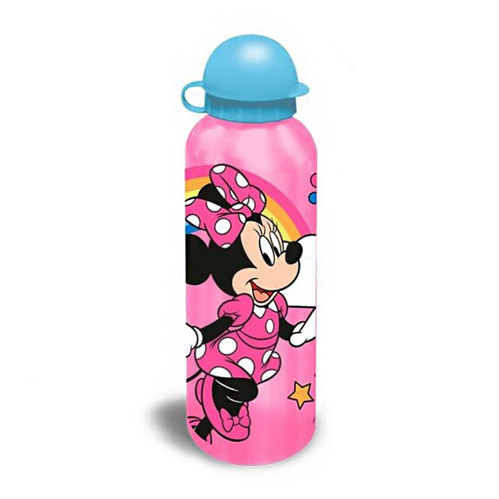 Disney Minnie Fun Aluminium-Trinkflasche mit Trinkverschluss für Kinder – 500 ml