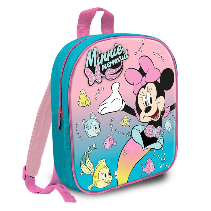 Disney Minnie Mermaid Rucksack, Tasche 29 cm
