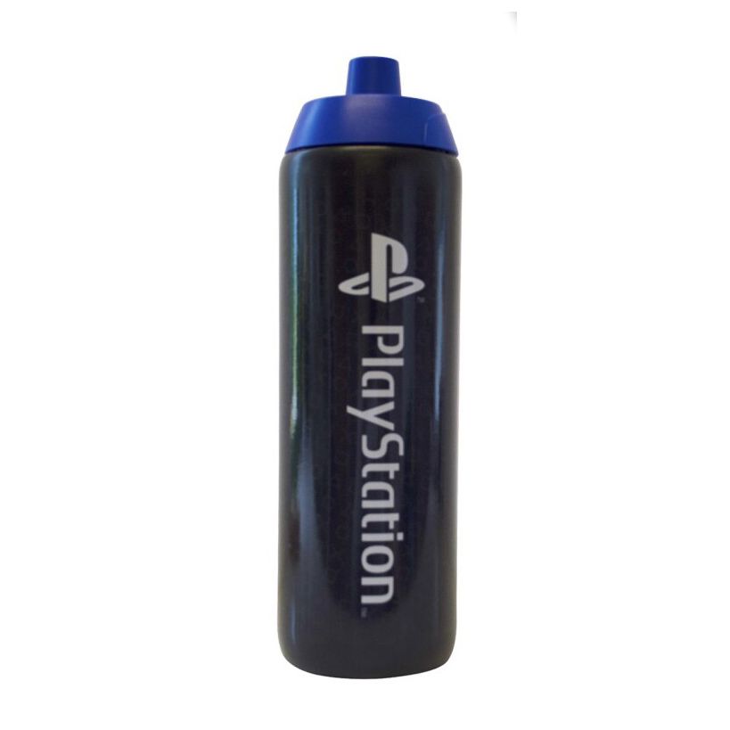 Gourde en plastique PlayStation Sport avec bouchon sport pour enfants – 724 ml, sans BPA