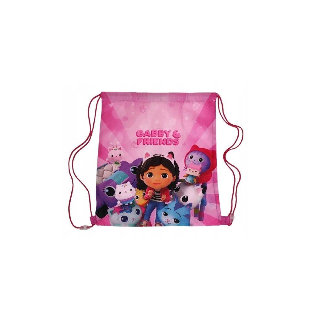 Gabby's Dollhouse Colorful World Turnbeutel für Kinder – 40 x 35 cm