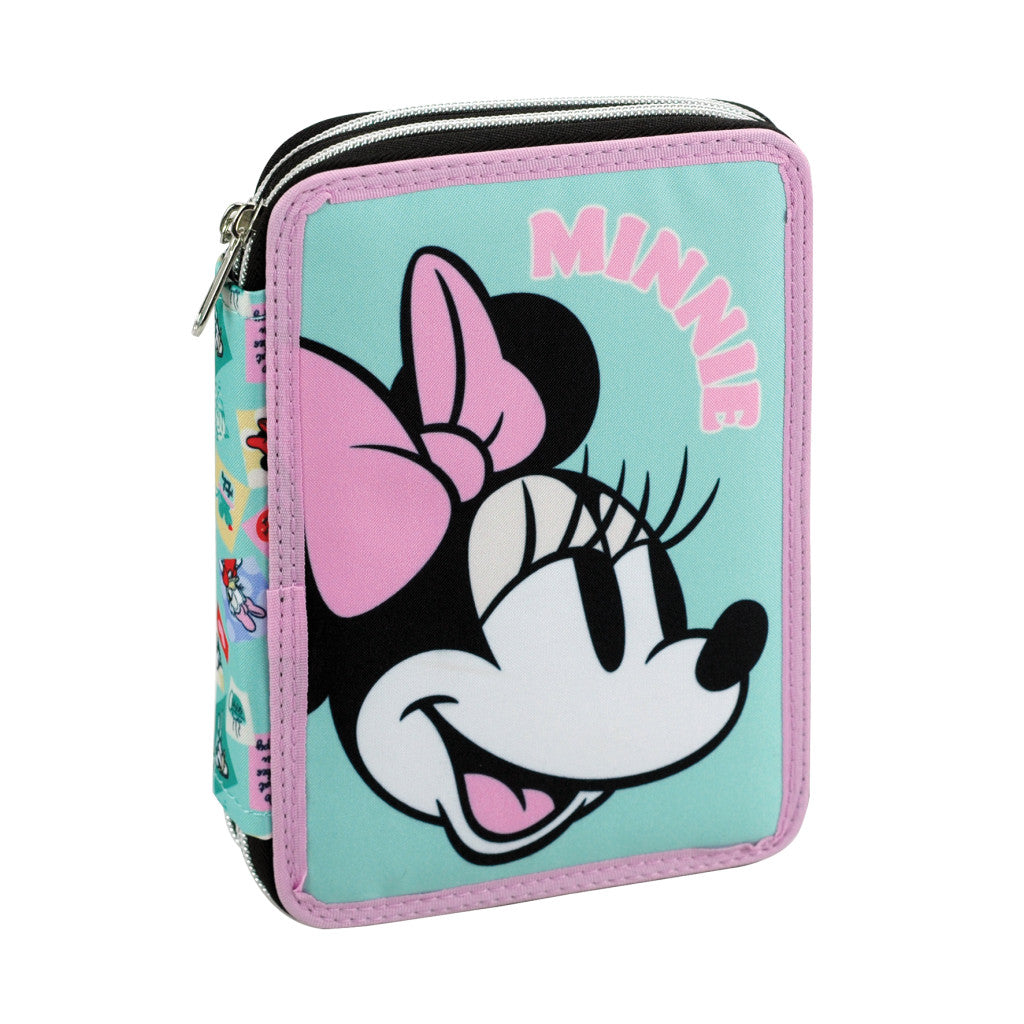 Disney Minnie Love Your Life Federmäppchen für Kinder – 12,5 x 19,5 x 4,5 cm