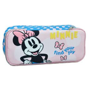 Disney Minnie Joy Trousse à 2 compartiments pour enfants – 26 x 6 x 10 cm