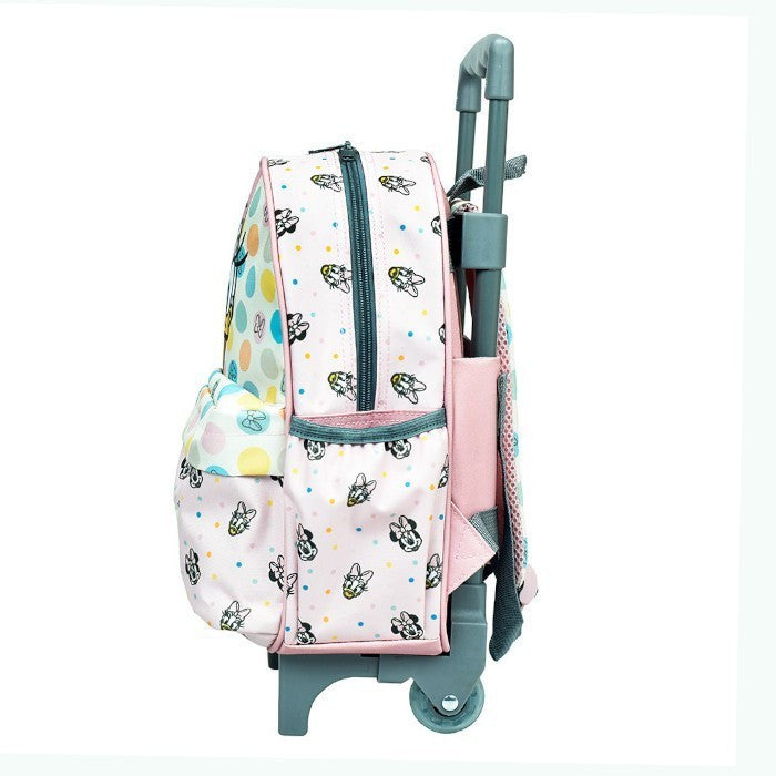 Sac à dos maternelle à roulettes Disney Daisy pour enfants – 30 x 25 x 15 cm
