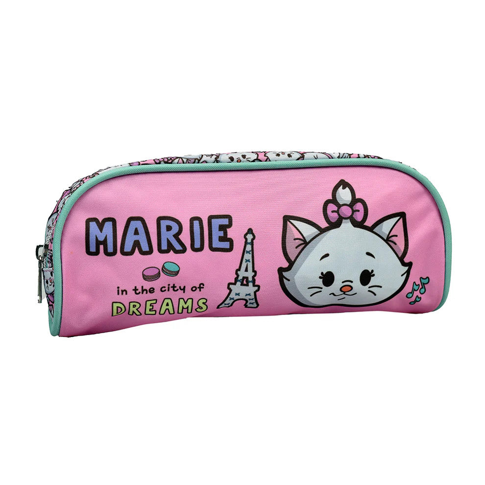 Disney Marie Dreams Katzen- 19,5 cm Federmäppchen für Kinder – 19,5 x 8,5 x 6 cm