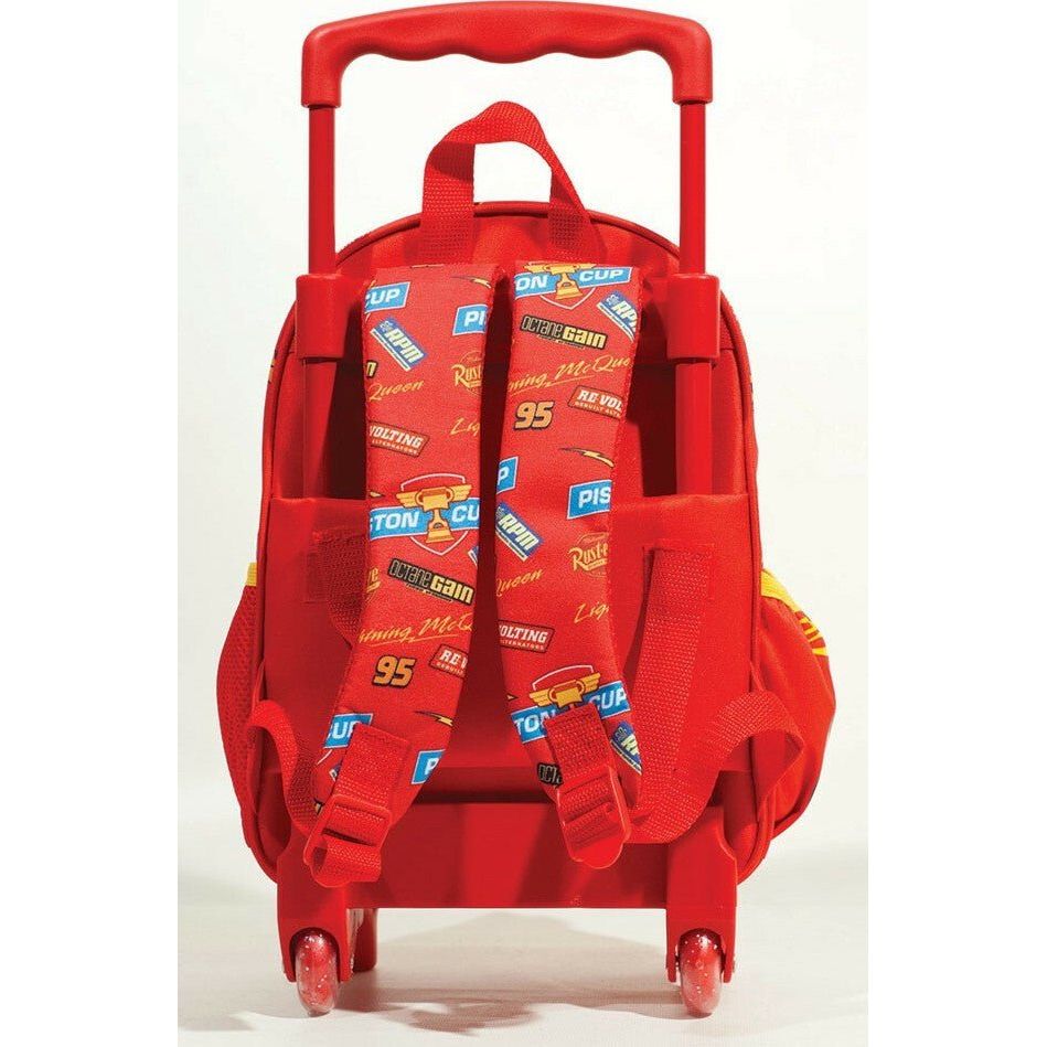 Disney Cars Piston Cup rollender Kindergartenrucksack für Kinder – 30 x 25 x 15 cm