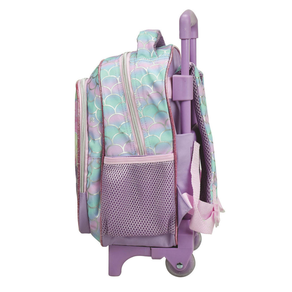Barbie Sparkle sac à dos maternelle roulant pour enfants – 30 x 25 x 15 cm