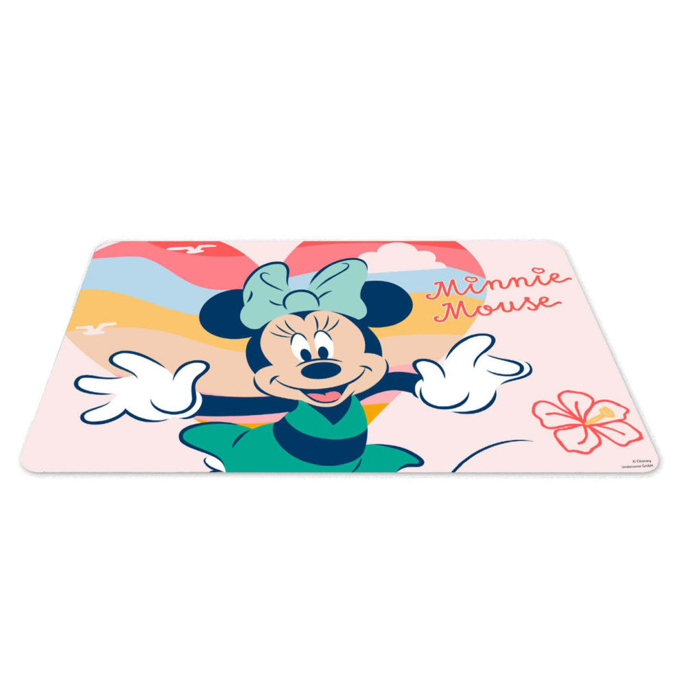 Disney Minnie Summer Place Mat for Kids – 43 × 28 cm, Plastic