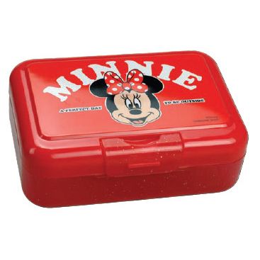 Disney Minnie Perfect Day Brotdose mit einem Fach für Kinder – 16 × 12 × 5,5 cm, BPA-frei