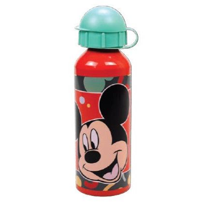 Disney Mickey Oh Boy Aluminium-Trinkflasche mit Trinkverschluss für Kinder – 520 ml
