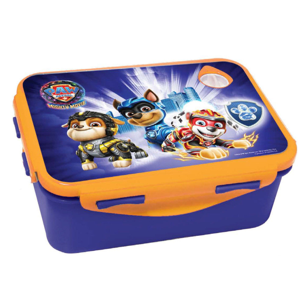 Paw Patrol Power Up Boîte à lunch pour enfants – passe au micro-ondes – 18 × 13 × 7 cm