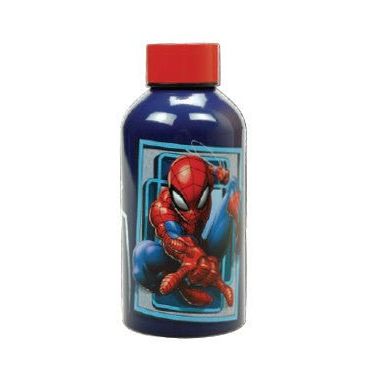 Spiderman World Aluminium-Trinkflasche mit Schraubverschluss für Kinder – 500 ml
