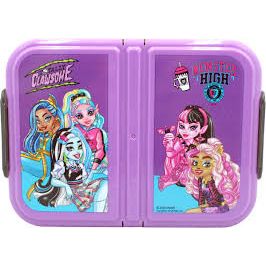 Monster High Clawsome, boîte à déjeuner multi-compartiments pour enfants – 18 × 14 × 6 cm, sans BPA