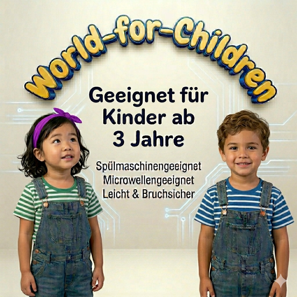 Robustes Baby Shark Trinkbecher-Set für Kinder – BPA-frei & Leicht 260 ml