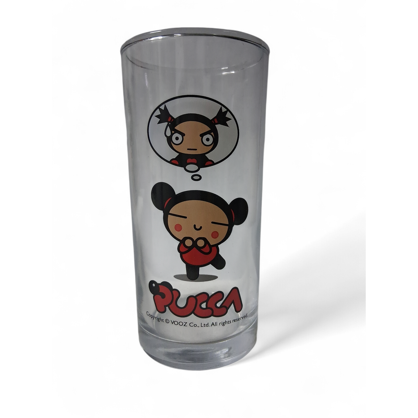 Pucca Trinkglas „Funny Love“ – 280ml Glas – Hochwertiges Kinder- & Sammlerglas – Sonderverkauf Restposten