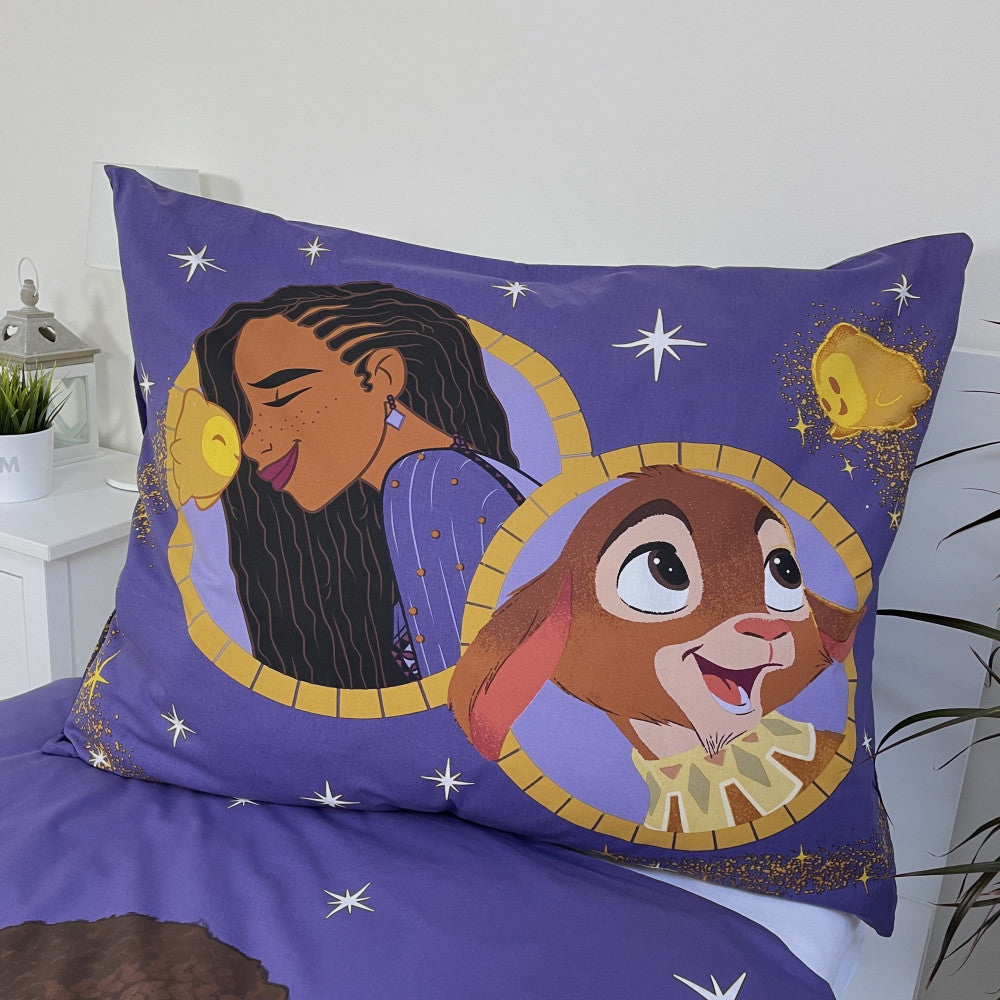 Disney Wish Bettwäsche 140×200cm, 70×90 cm